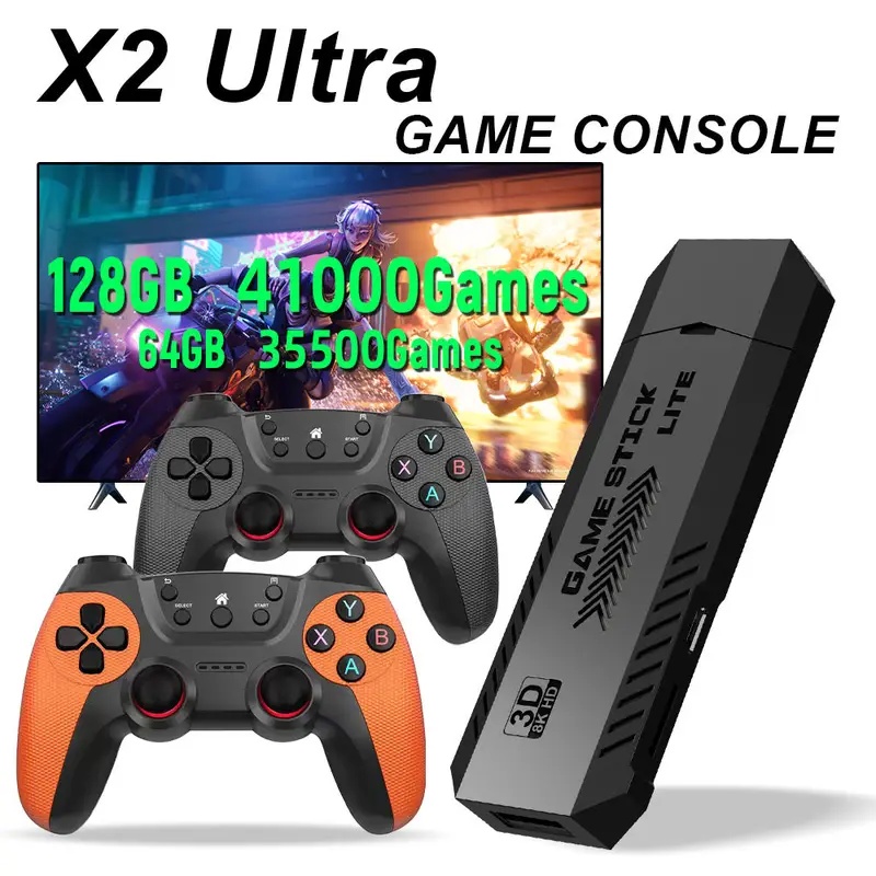 Retro Gaming Emulator - X2 Ultra Pro Retro Game Stick