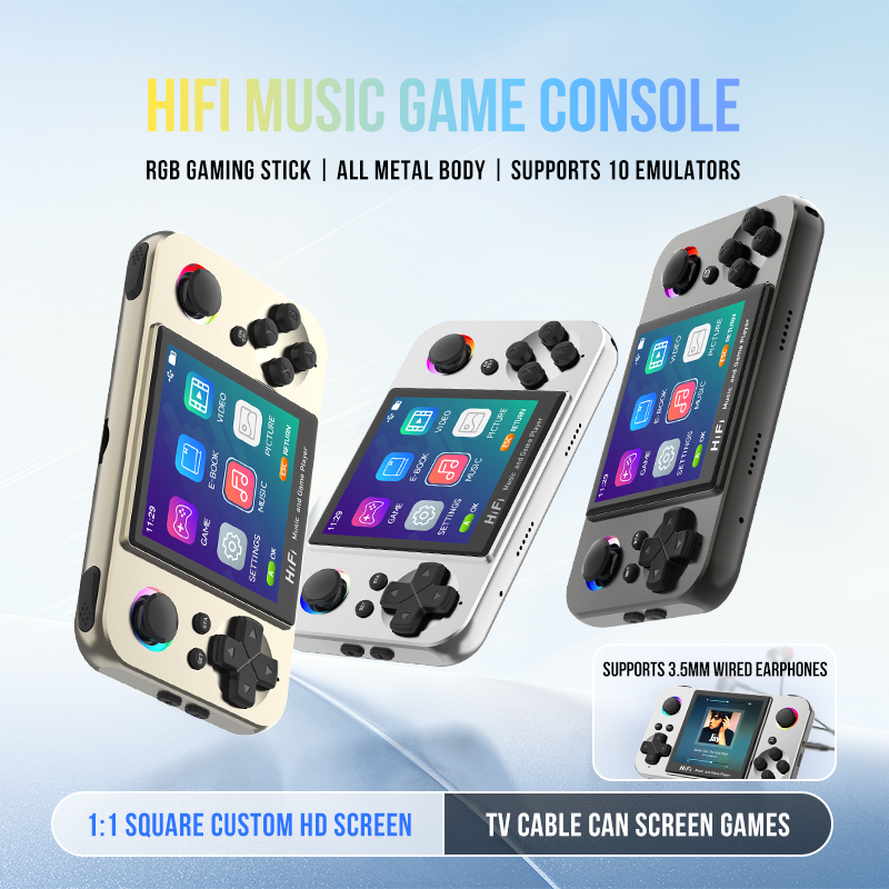 Retro Gaming Power Bank - L8 Multimedia Game Console with 3