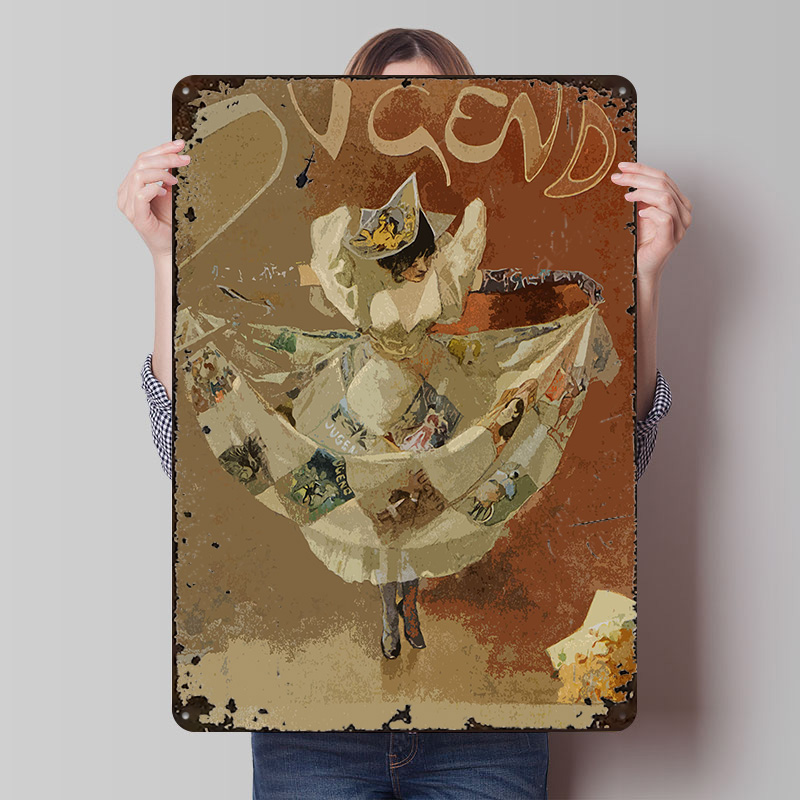 Retro Gaming Magazine - Vintage Magazine Cover Tinplate Poster Custom