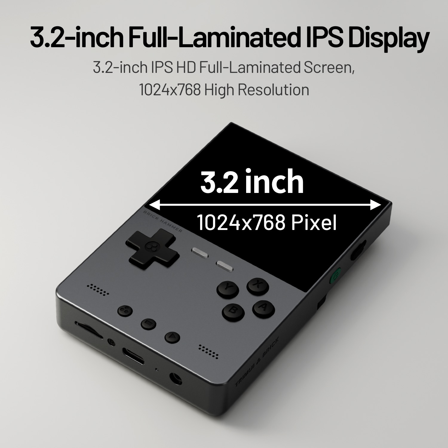 TRIMUI BRICK Hammer Mini Metal - огляд і ціна Retro Gaming Handheld Best