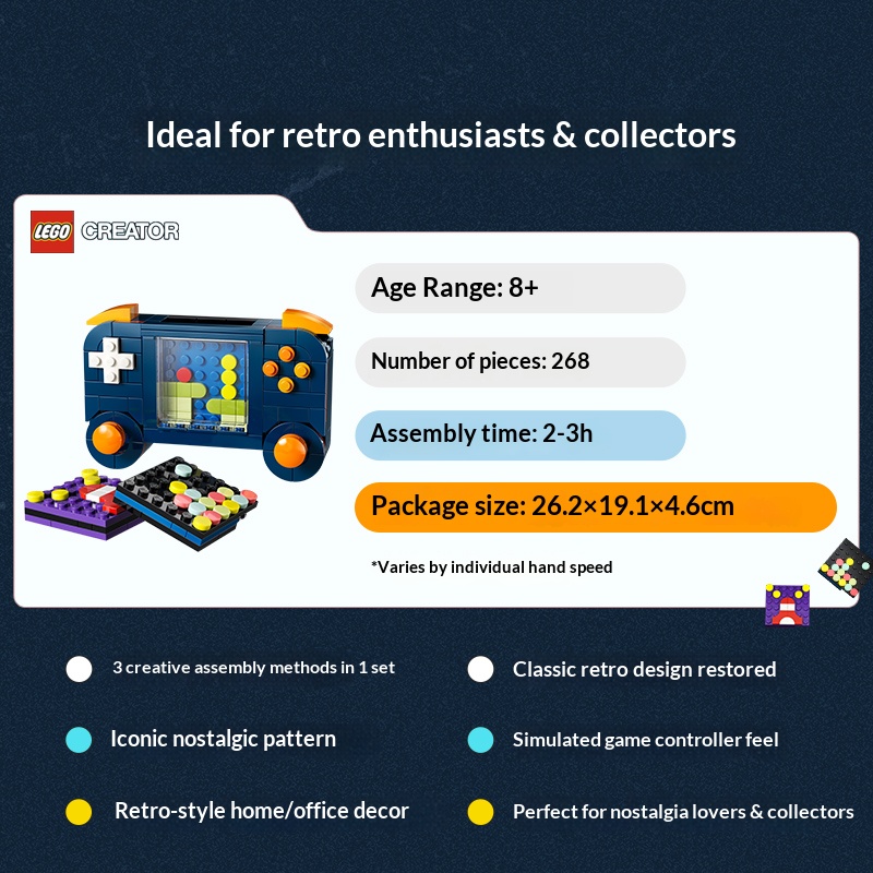 LEGO Creator 3in1 Building Blo - огляд і ціна Retro Gaming Expo
