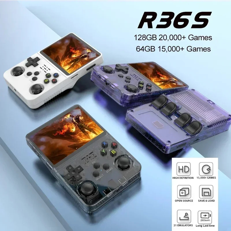 Open Source R36S Retro Game Co - огляд і ціна Retro Gaming Handheld Best
