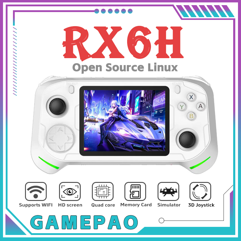 Open Source RX6H Retro Handhel - огляд і ціна Retro Gaming Power Bank