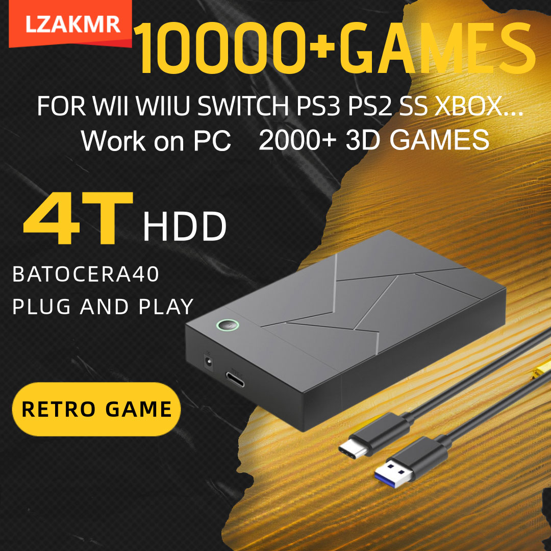 Retro Gaming GameForge 4TB Bat - огляд і ціна Retro Gaming Ps3