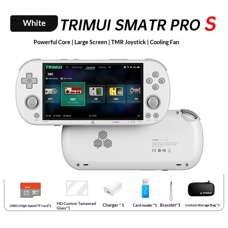 TRIMUI SMART PRO S Retro Game  - огляд і ціна Retro Gaming Power Bank