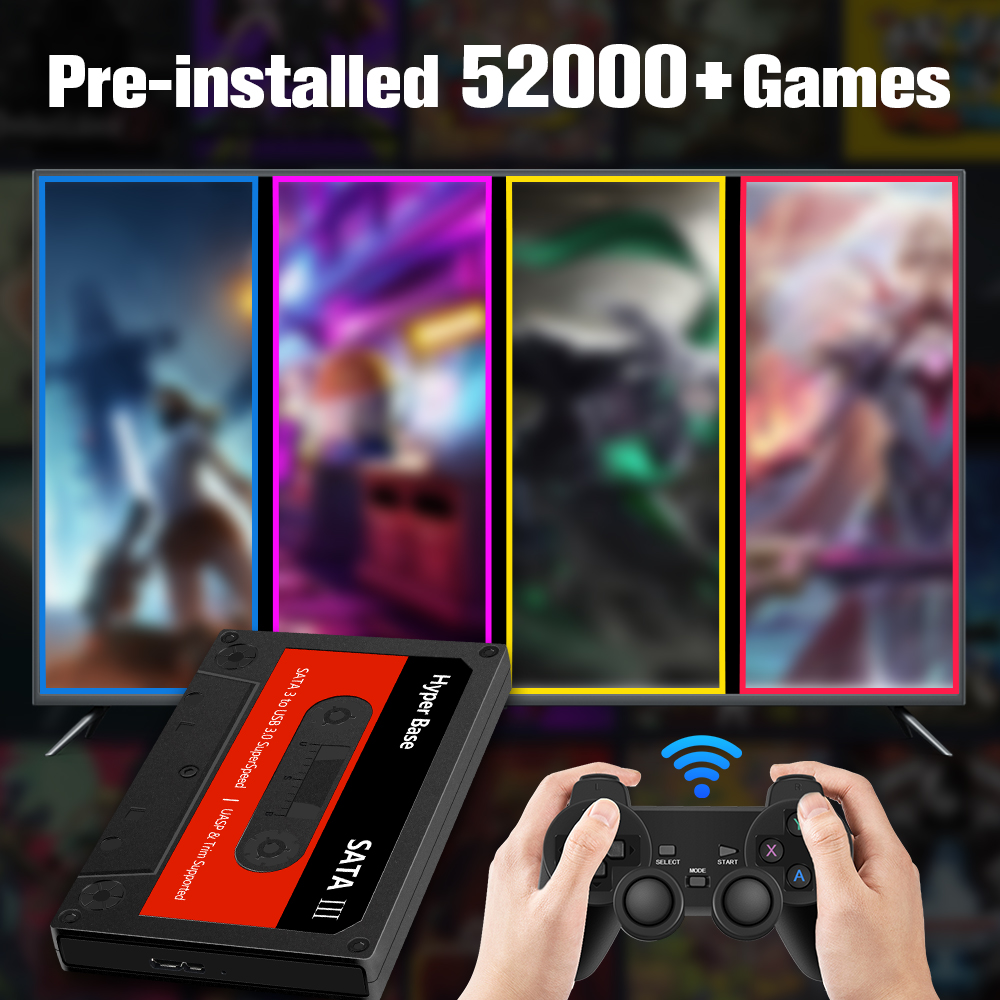 Batocera 500GB/2TB Retro Game  - огляд і ціна Retro Gaming Ps3