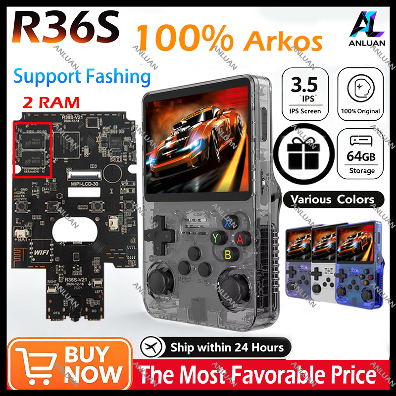 Genuine R36S Retro Handheld Ga - огляд і ціна Retro Gaming Emulator