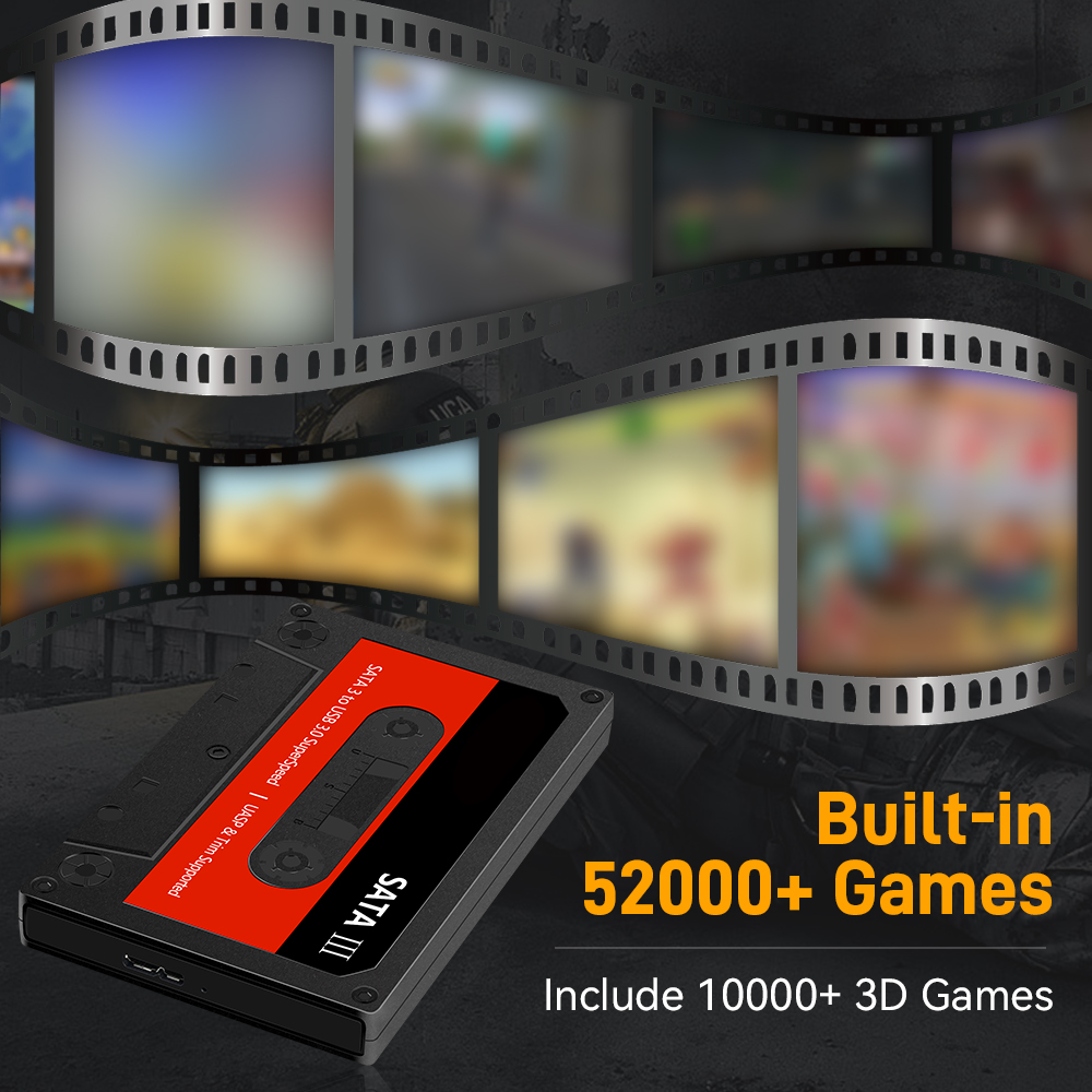 Batocera 500G/2T Emulator Game - огляд і ціна Retro Gaming Ps3