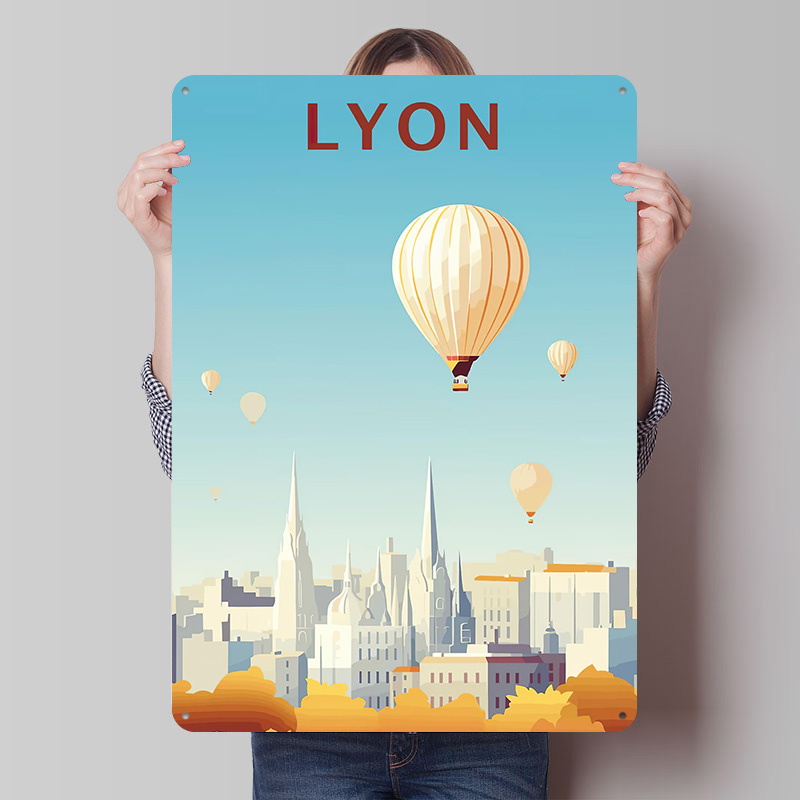 Travel to Lyon Printed Poster  - огляд і ціна Retro Gaming Lyon