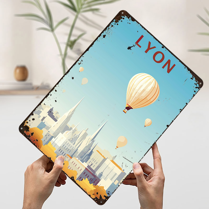 Travel to Lyon Printed Poster  - огляд і ціна Retro Gaming Lyon