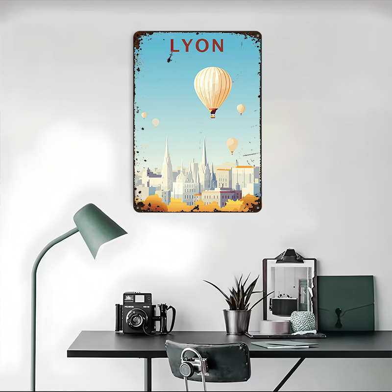 Travel to Lyon Printed Poster  - огляд і ціна Retro Gaming Lyon