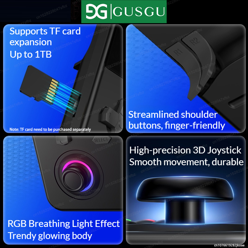 GUSGU H7 Open Source Retro Gam - огляд і ціна Retro Gaming Handheld Best