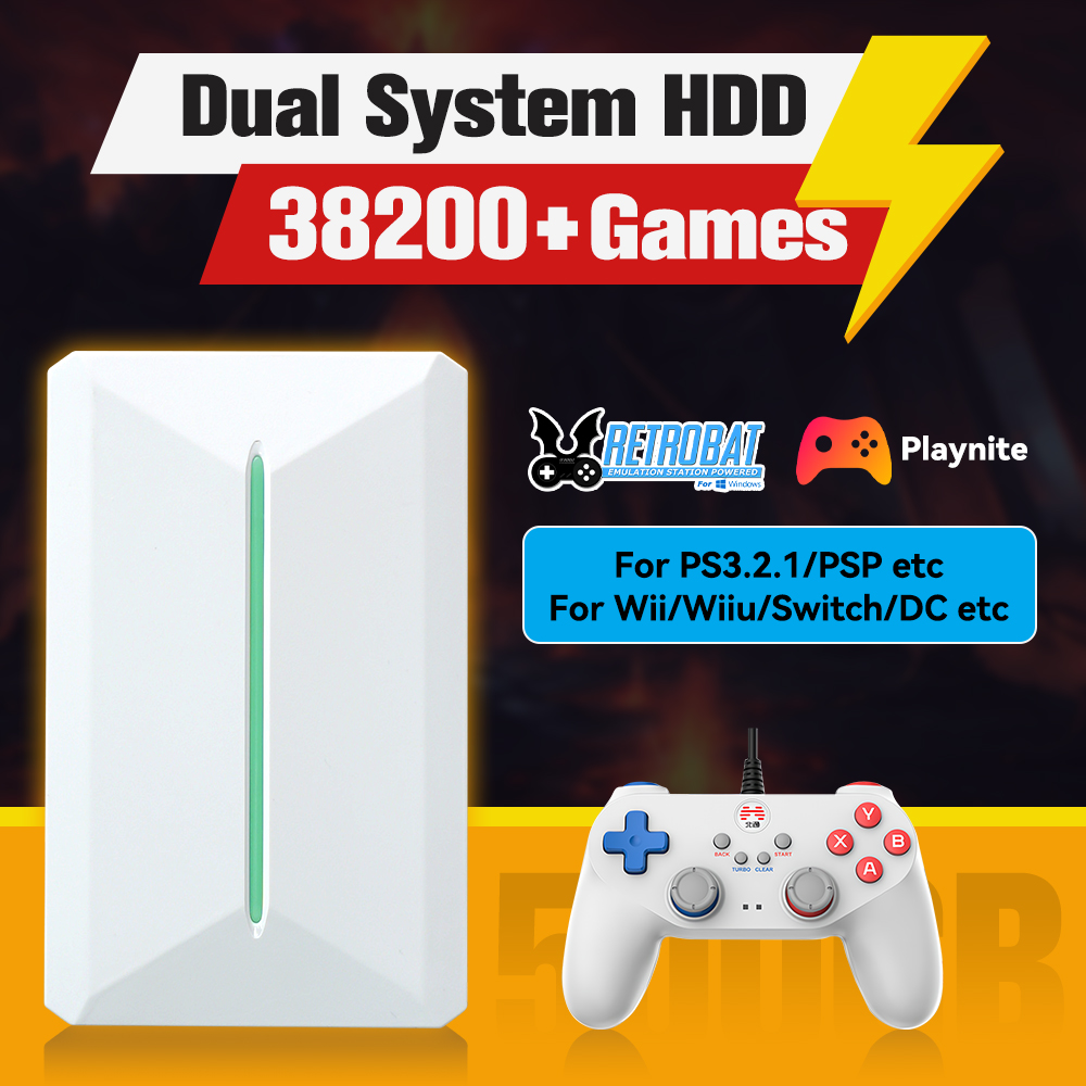 Retrobat＆Playnite System HDD R - огляд і ціна Retro Gaming Ps3