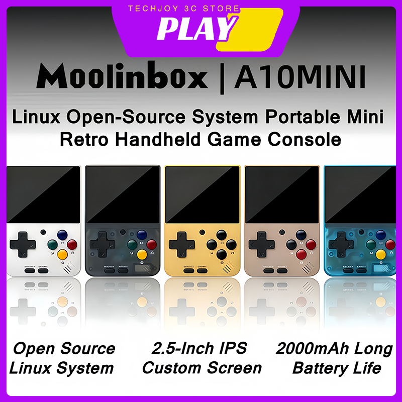 Moolinbox A10Mini 2.8-Inch Lin - огляд і ціна Retro Gaming Power Bank