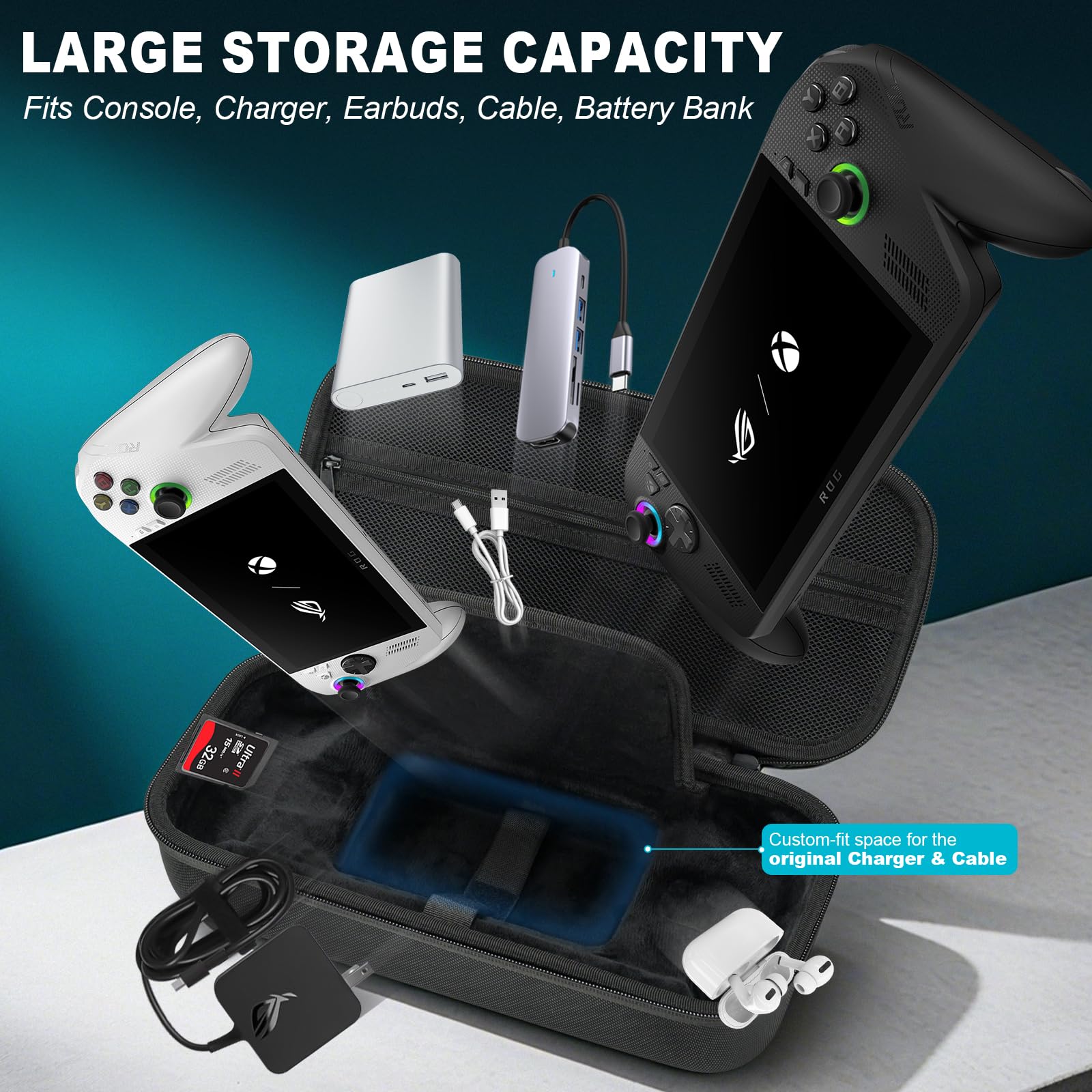 Large Capacity Carrying Case f - огляд і ціна Game Carrying Case