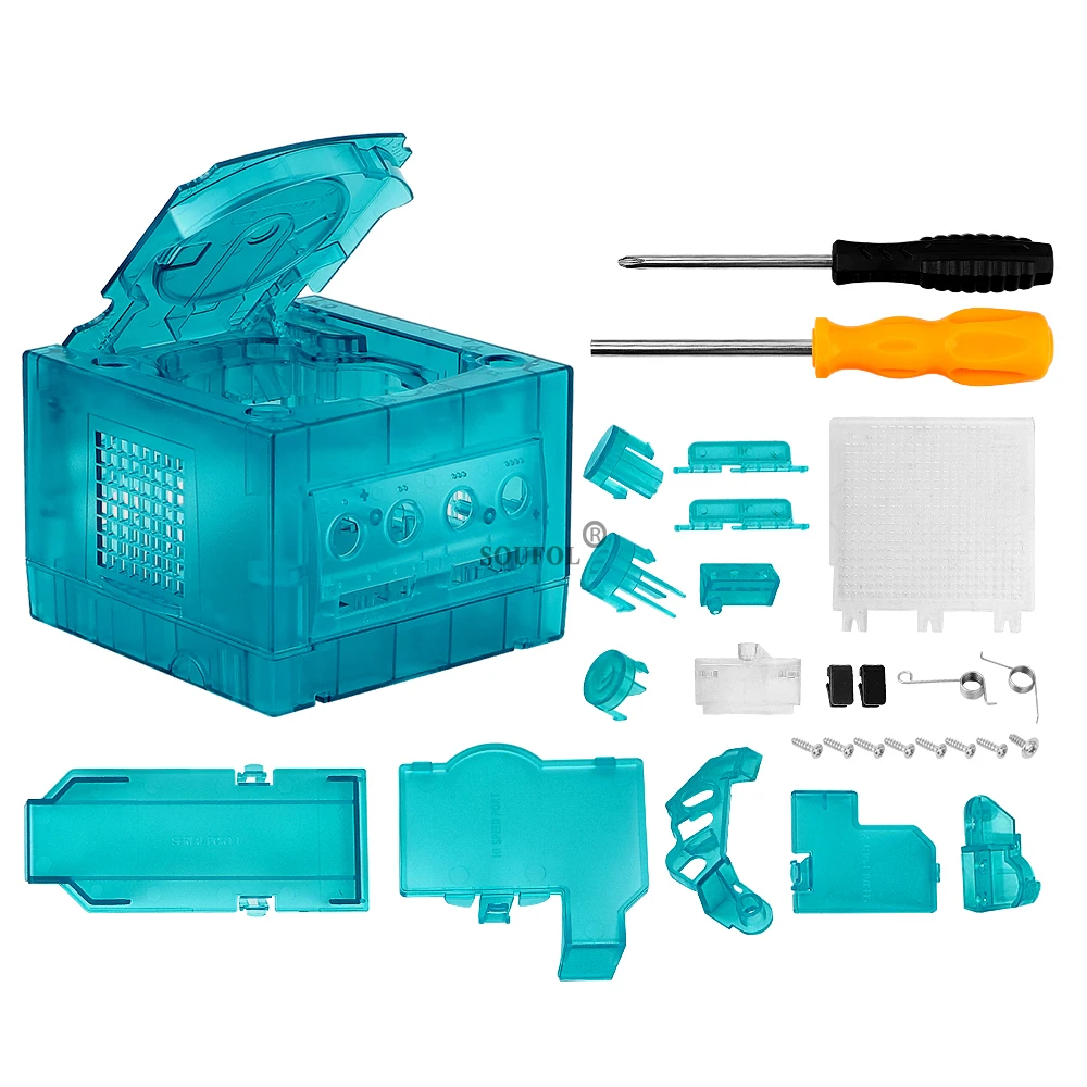 Ice Blue Replacement Case for  - огляд і ціна Retro Gaming Expo