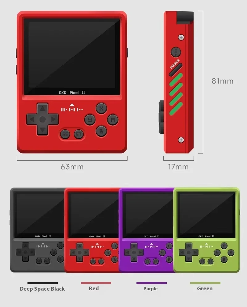 5000+ Games 2025 GKD Pixel 2 M - огляд і ціна Retro Gaming Power Bank
