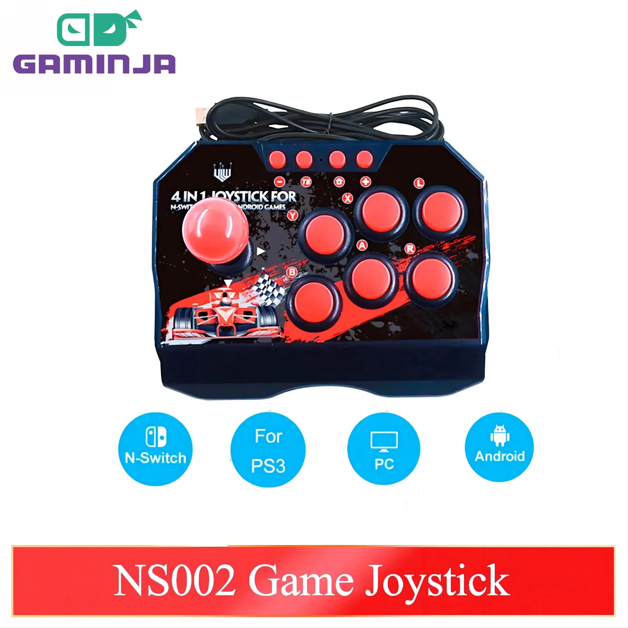 GAMINJA NS002 4 In 1 Retro Arc - огляд і ціна Retro Gaming Ps3