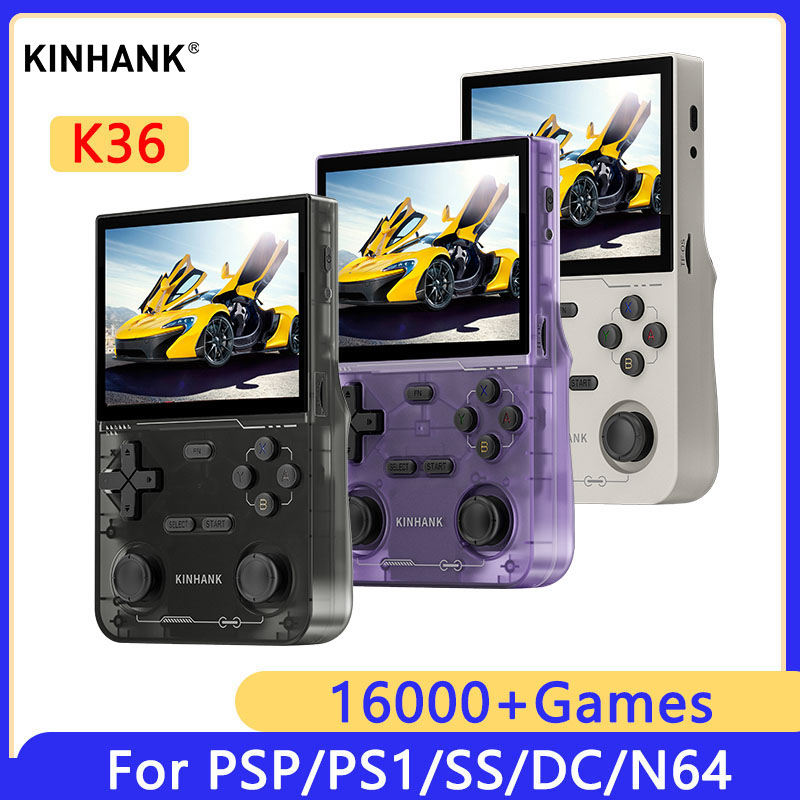 KINHANK K36 Retro Handheld Vid - огляд і ціна Retro Gaming Emulator