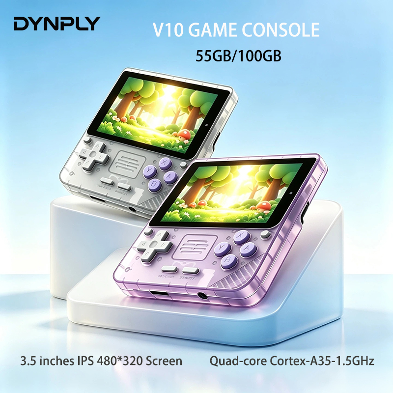 POWKIDDY V10 3.5-Inch IPS Oca  - огляд і ціна Retro Gaming Power Bank