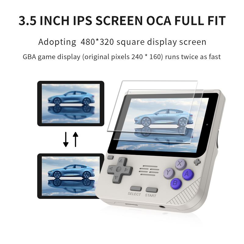 POWKIDDY V10 3.5-Inch IPS Oca  - огляд і ціна Retro Gaming Power Bank