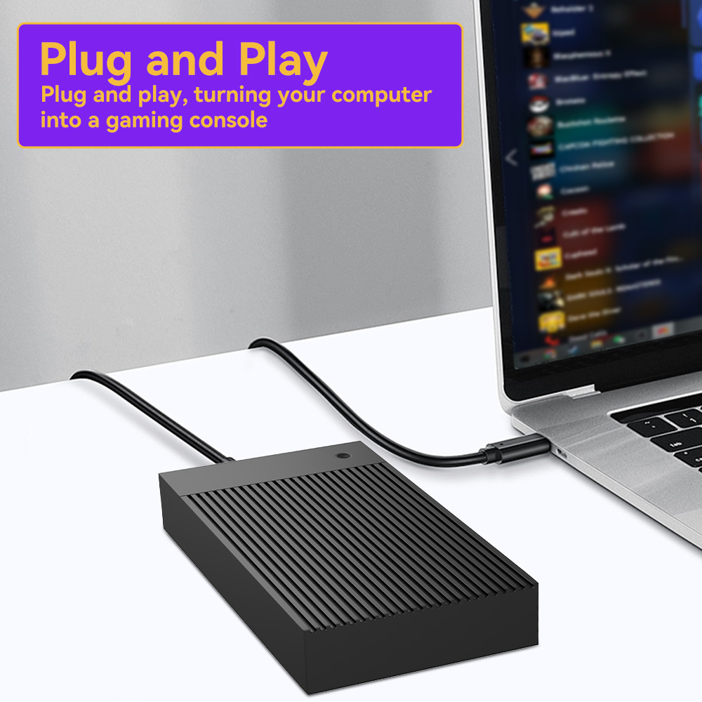 Portable 4TB Gaming HDD with 5 - огляд і ціна Retro Gaming Ps3
