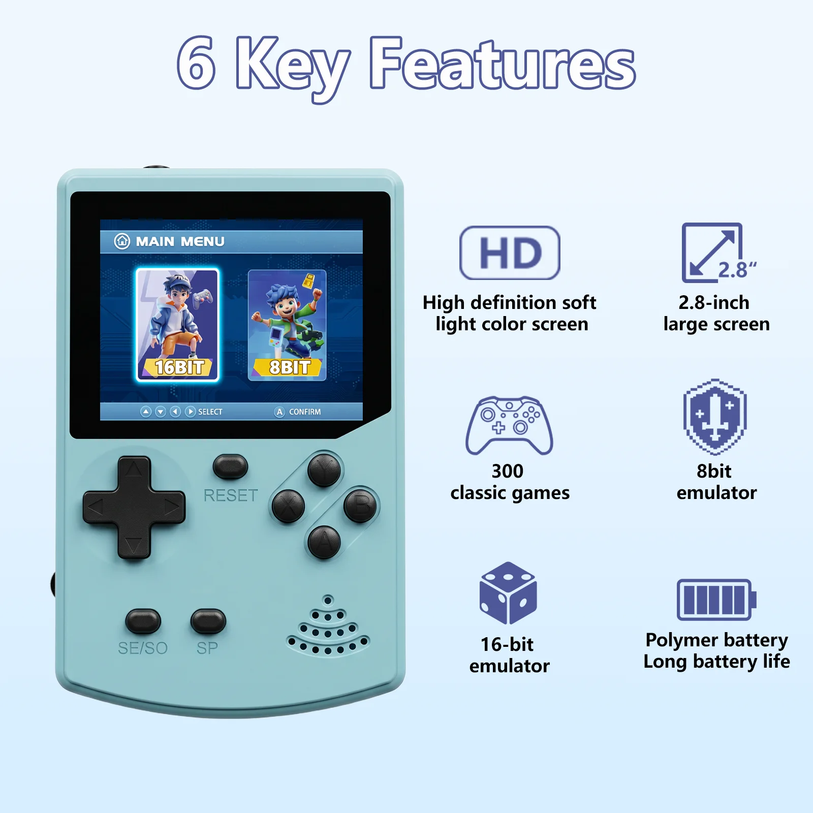 GAMINJA Handheld Game Console  - огляд і ціна Retro Gaming Power Bank