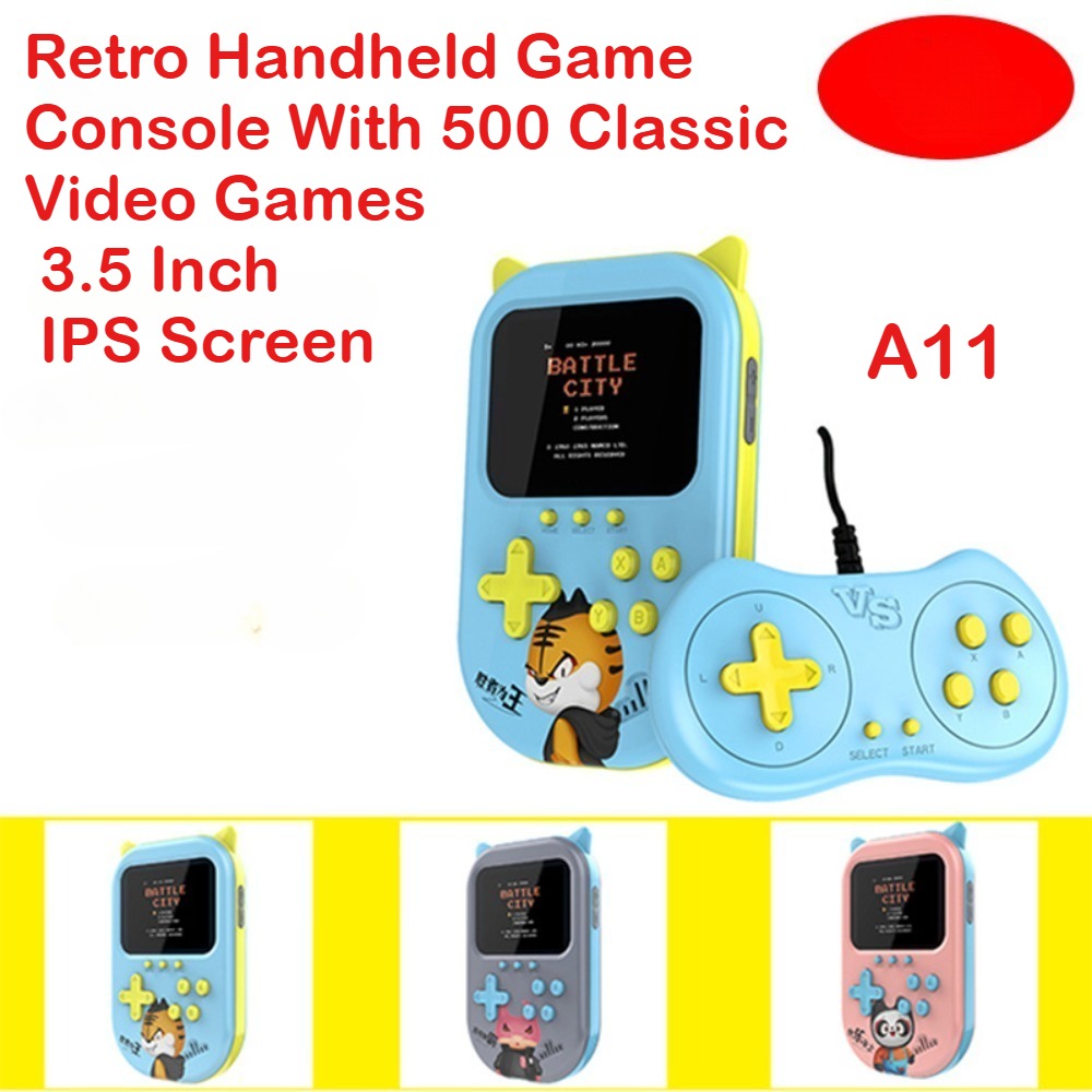 A11 Retro Handheld Game Consol - огляд і ціна Retro Gaming Power Bank