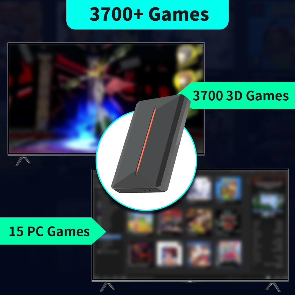 Launchbox OS 500GB Portable Ga - огляд і ціна Retro Gaming Ps3