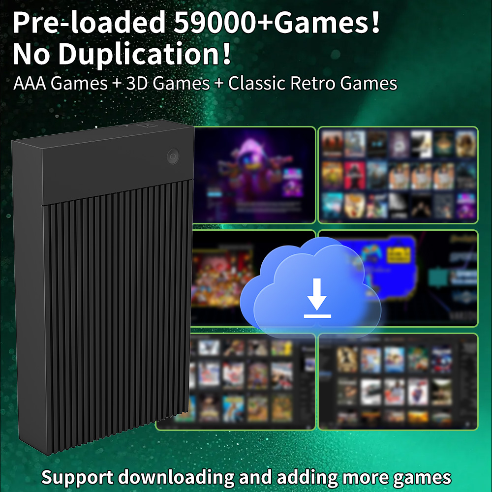 Hyper Base MIX 4T Retro HDD 59 - огляд і ціна Retro Gaming Emulator