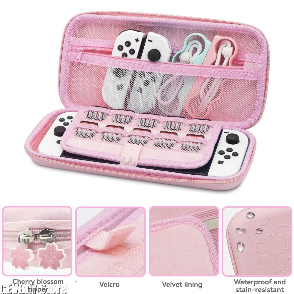 PU  Sakura Pink Shell Portable - огляд і ціна Game Carrying Case